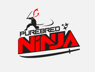 Purebred Ninja logo design by Silverrack