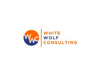 White Wolf Consulting logo design by bricton