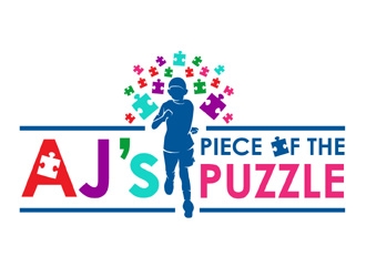 AJs Piece Of The Puzzle logo design by MAXR