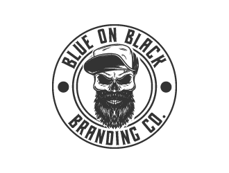 Blue On Black Branding Co. logo design by yaya2a
