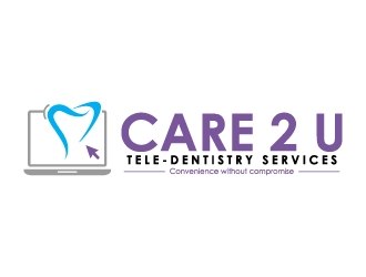 Care 2 U   Tele-Dentistry Services    logo design by IjVb.UnO