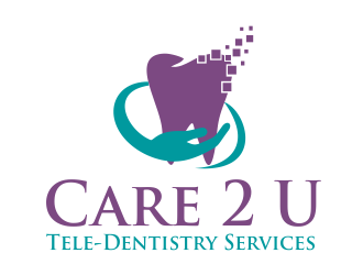 Care 2 U   Tele-Dentistry Services    logo design by aldesign