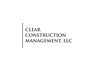 Clear Construction management, LLC logo design by kevlogo