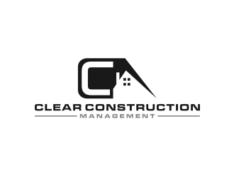 Clear Construction management, LLC logo design by bricton