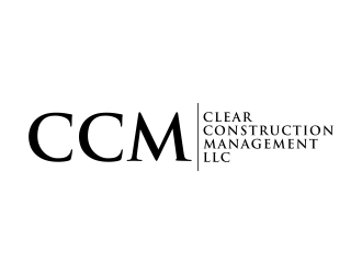 Clear Construction management, LLC logo design by BlessedArt