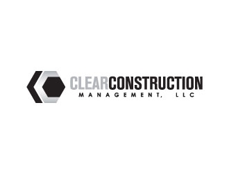 Clear Construction management, LLC logo design by gipanuhotko