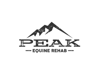 Peak Equine Rehab logo design by GemahRipah