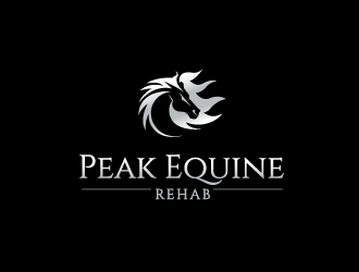 Peak Equine Rehab logo design by PRN123