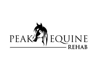 Peak Equine Rehab logo design by cybil