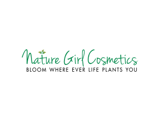 Nature Girl Cosmetics logo design by oke2angconcept
