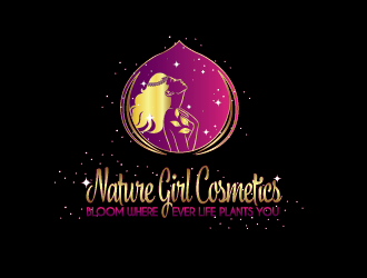 Nature Girl Cosmetics logo design by SiliaD