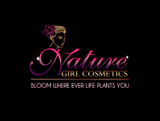 Nature Girl Cosmetics logo design by SiliaD