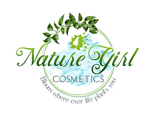 Nature Girl Cosmetics logo design by 3Dlogos