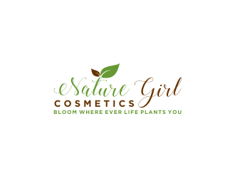 Nature Girl Cosmetics logo design by bricton