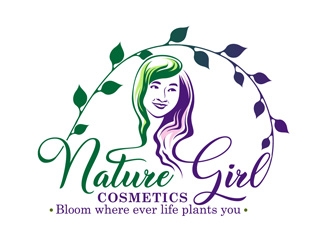Nature Girl Cosmetics logo design by DreamLogoDesign