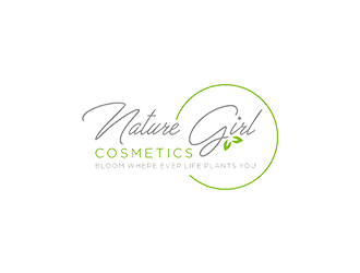 Nature Girl Cosmetics logo design by checx