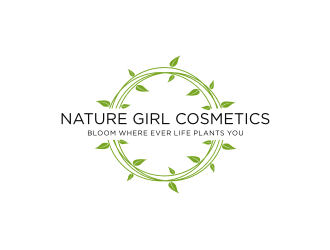 Nature Girl Cosmetics logo design by mbamboex