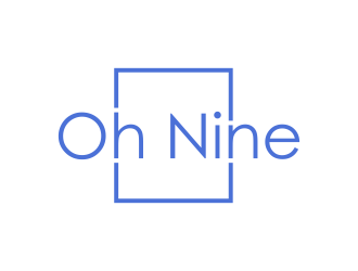 Oh Nine logo design by BlessedArt