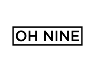 Oh Nine logo design by oke2angconcept