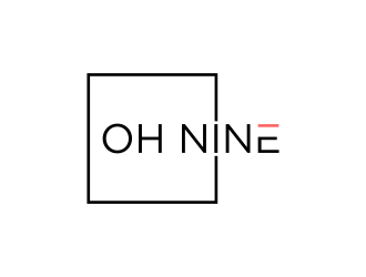 Oh Nine logo design by hidro