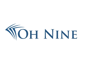 Oh Nine logo design by ElonStark