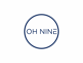 Oh Nine logo design by ammad