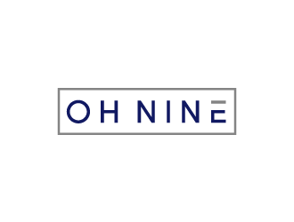 Oh Nine logo design by bluespix