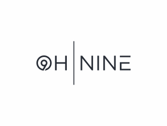 Oh Nine logo design by ammad