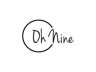 Oh Nine logo design by ammad