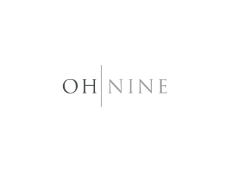 Oh Nine logo design by bricton