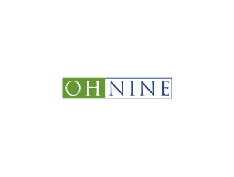 Oh Nine logo design by bricton