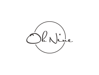 Oh Nine logo design by narnia