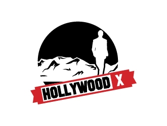 Hollywood X logo design by wongndeso