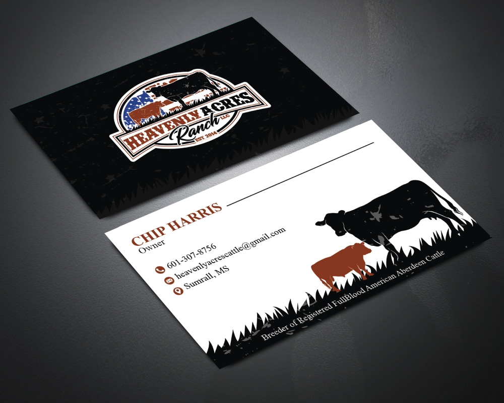 Heavenly Acres Ranch, LLC logo design by Boomstudioz