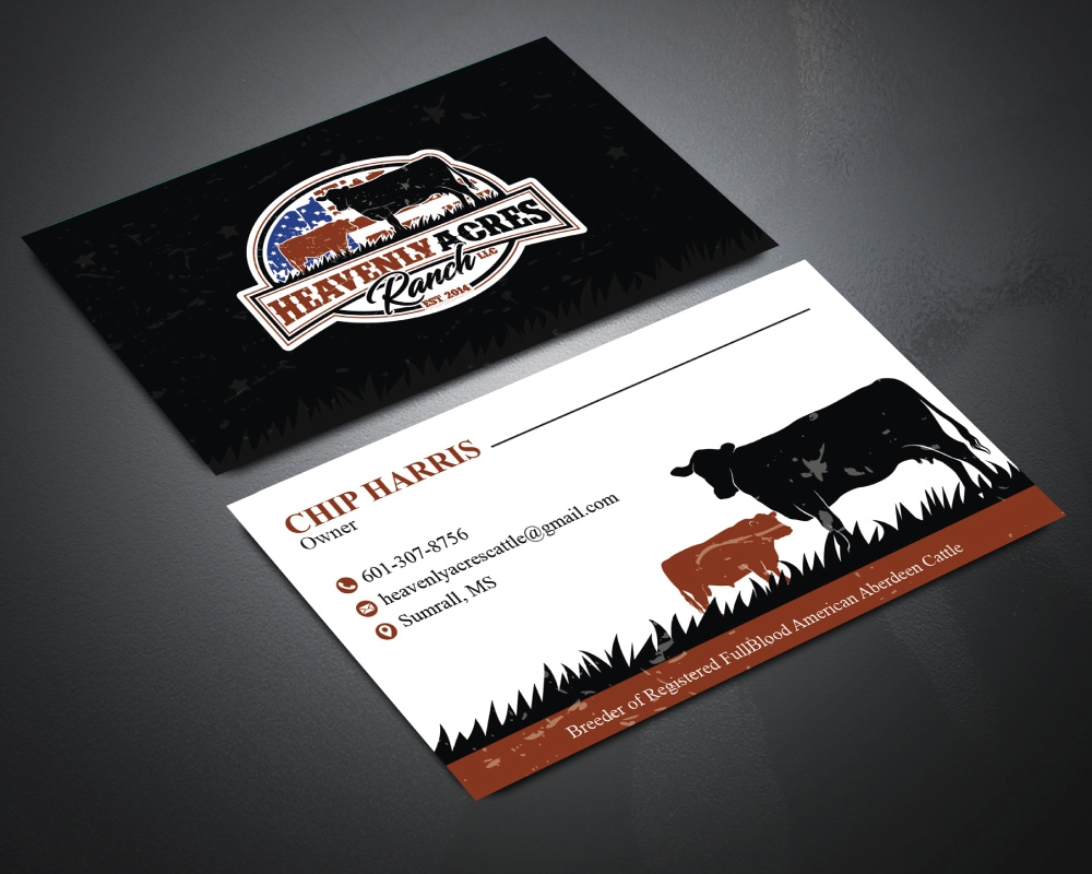Heavenly Acres Ranch, LLC logo design by Boomstudioz