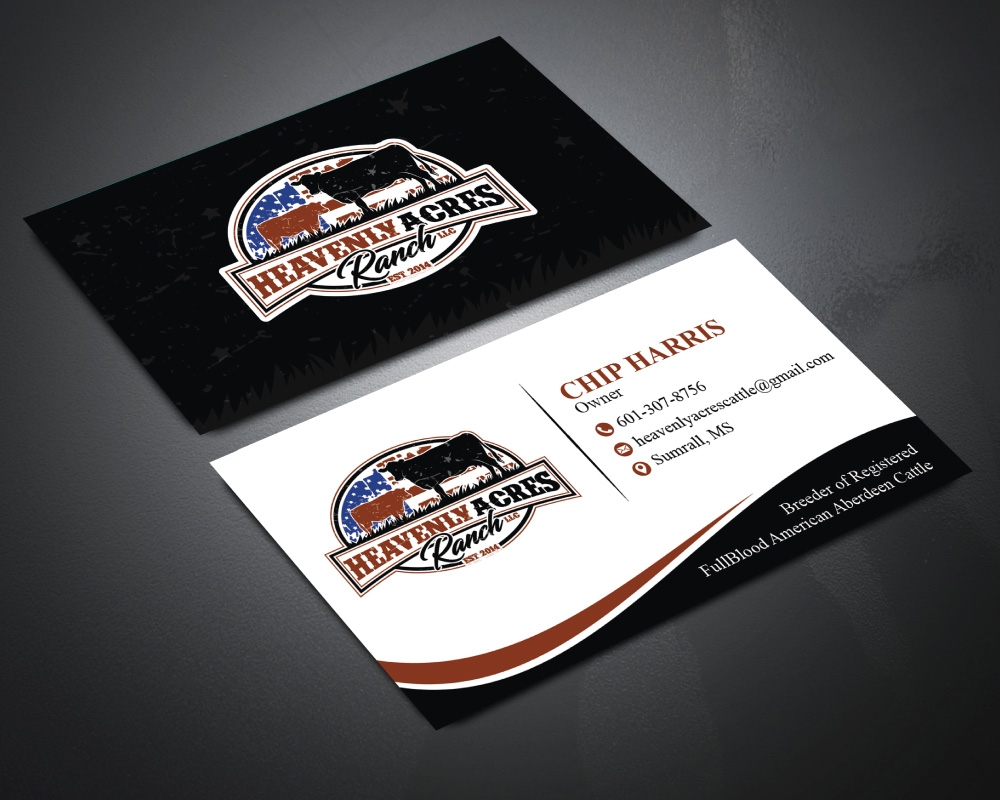 Heavenly Acres Ranch, LLC logo design by Boomstudioz