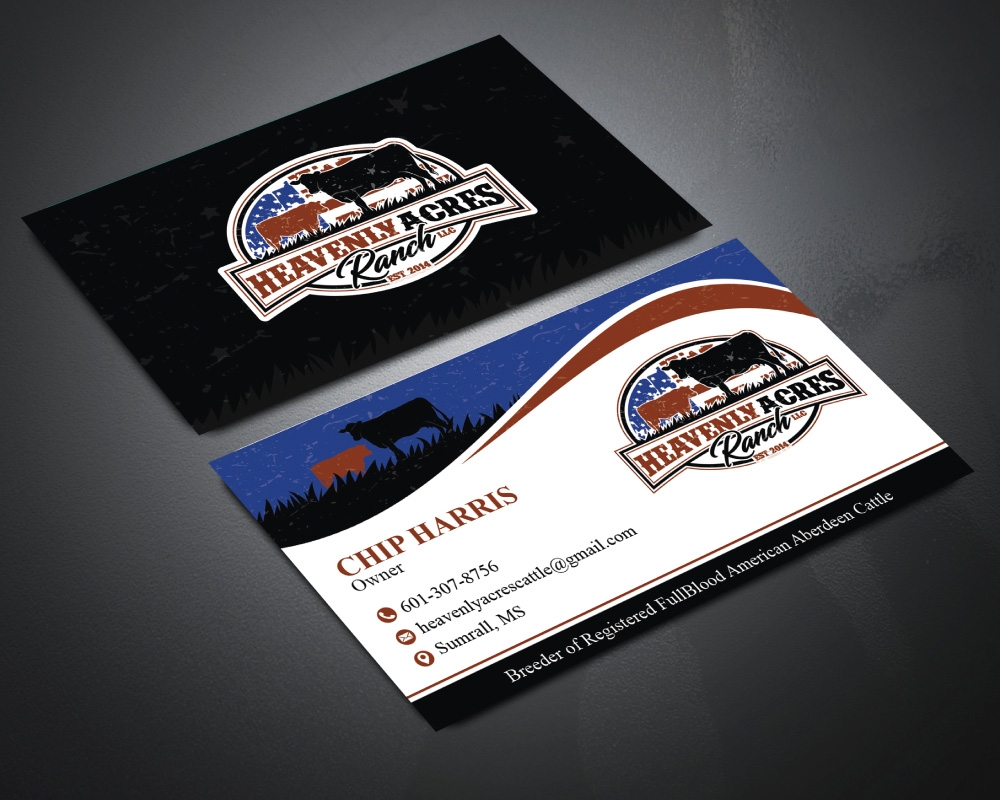 Heavenly Acres Ranch, LLC logo design by Boomstudioz