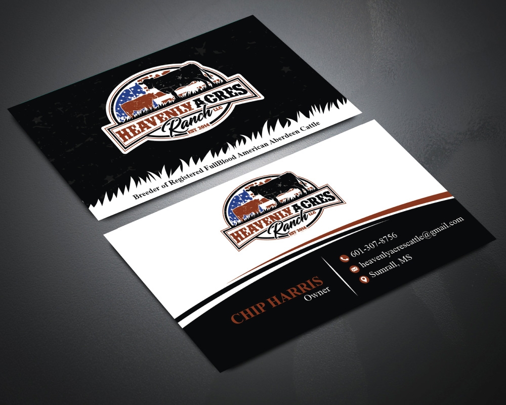 Heavenly Acres Ranch, LLC logo design by Boomstudioz