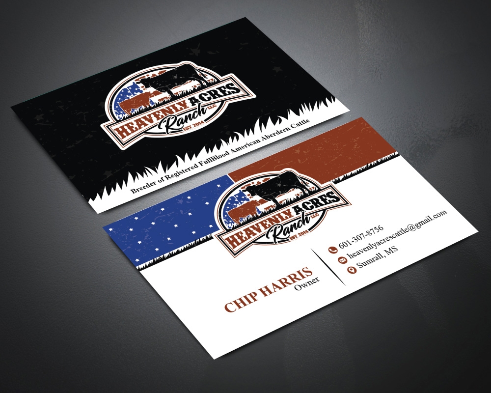 Heavenly Acres Ranch, LLC logo design by Boomstudioz