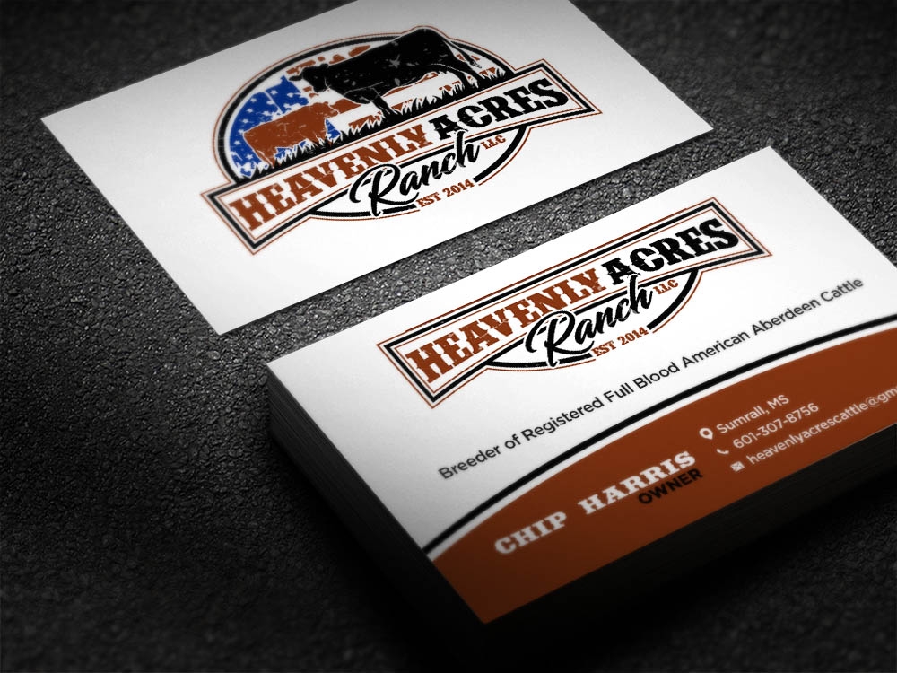 Heavenly Acres Ranch, LLC logo design by scriotx