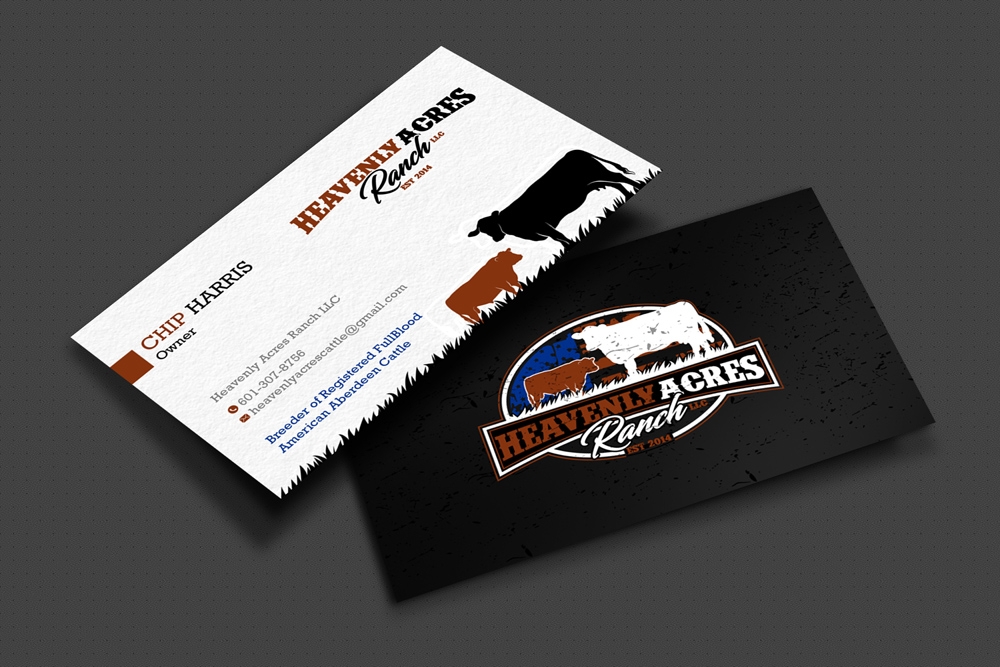 Heavenly Acres Ranch, LLC logo design by DreamLogoDesign