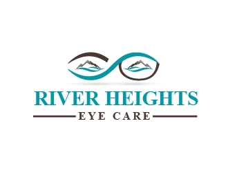 River Heights Eye Care logo design by Roma