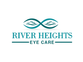 River Heights Eye Care logo design by Roma
