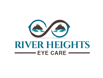 River Heights Eye Care logo design by Roma