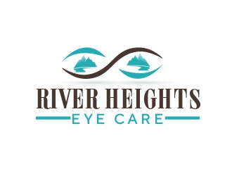 River Heights Eye Care logo design by Roma