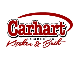 Carhart Lumber Co. - Need to add Kitchen & Bath to the original logo logo design by akilis13