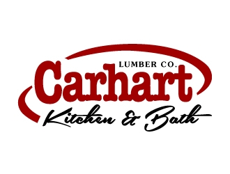 Carhart Lumber Co. - Need to add Kitchen & Bath to the original logo logo design by akilis13