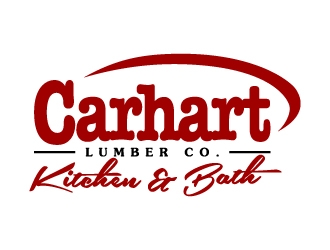 Carhart Lumber Co. - Need to add Kitchen & Bath to the original logo logo design by akilis13