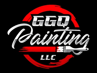 GGQ PAINTING, LLC logo design by ORPiXELSTUDIOS