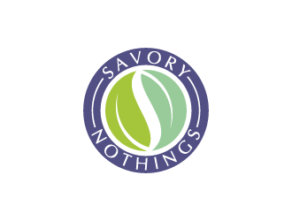 Savory Nothings logo design by pencilhand